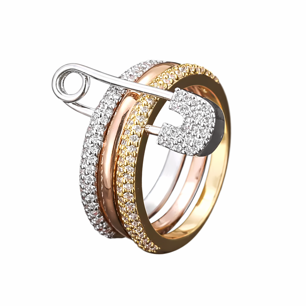 Sicherheitsnadelring | Gold