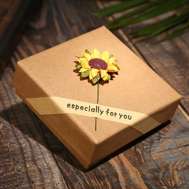 'You Are My Sunshine' Sunflower Necklace