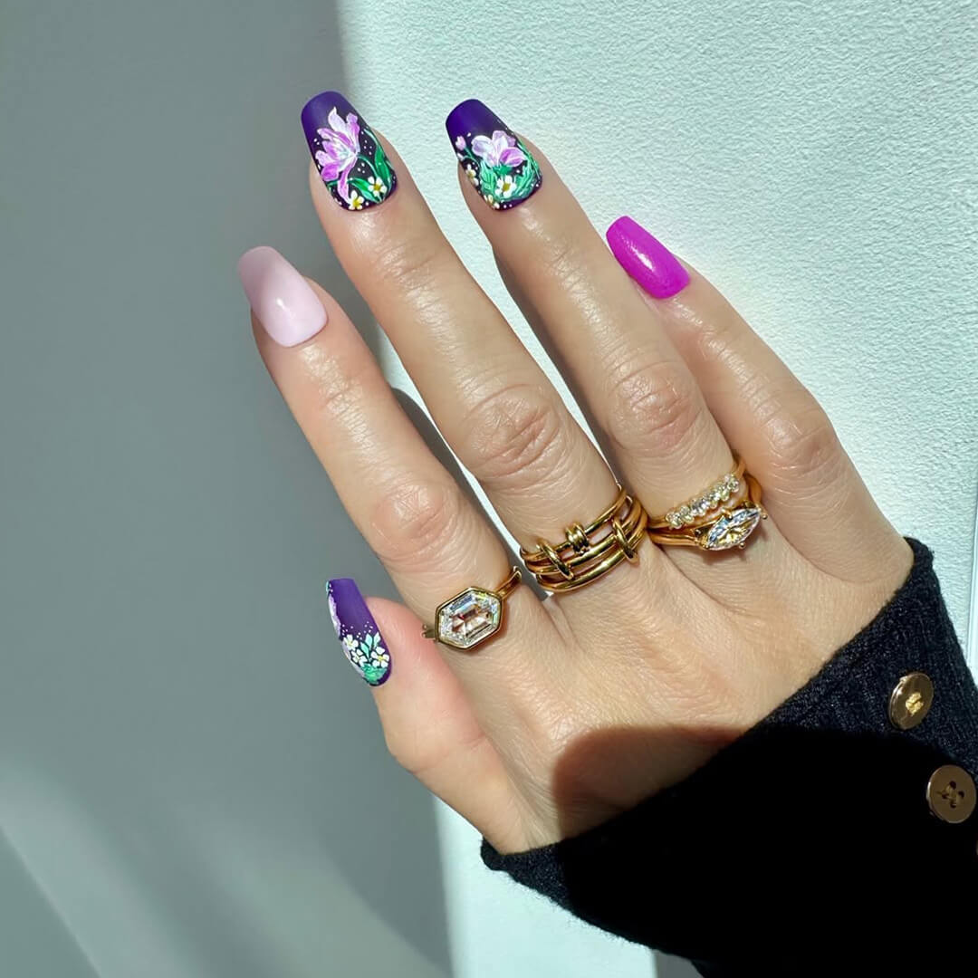 Aura Schlichter ineinandergreifender Ring