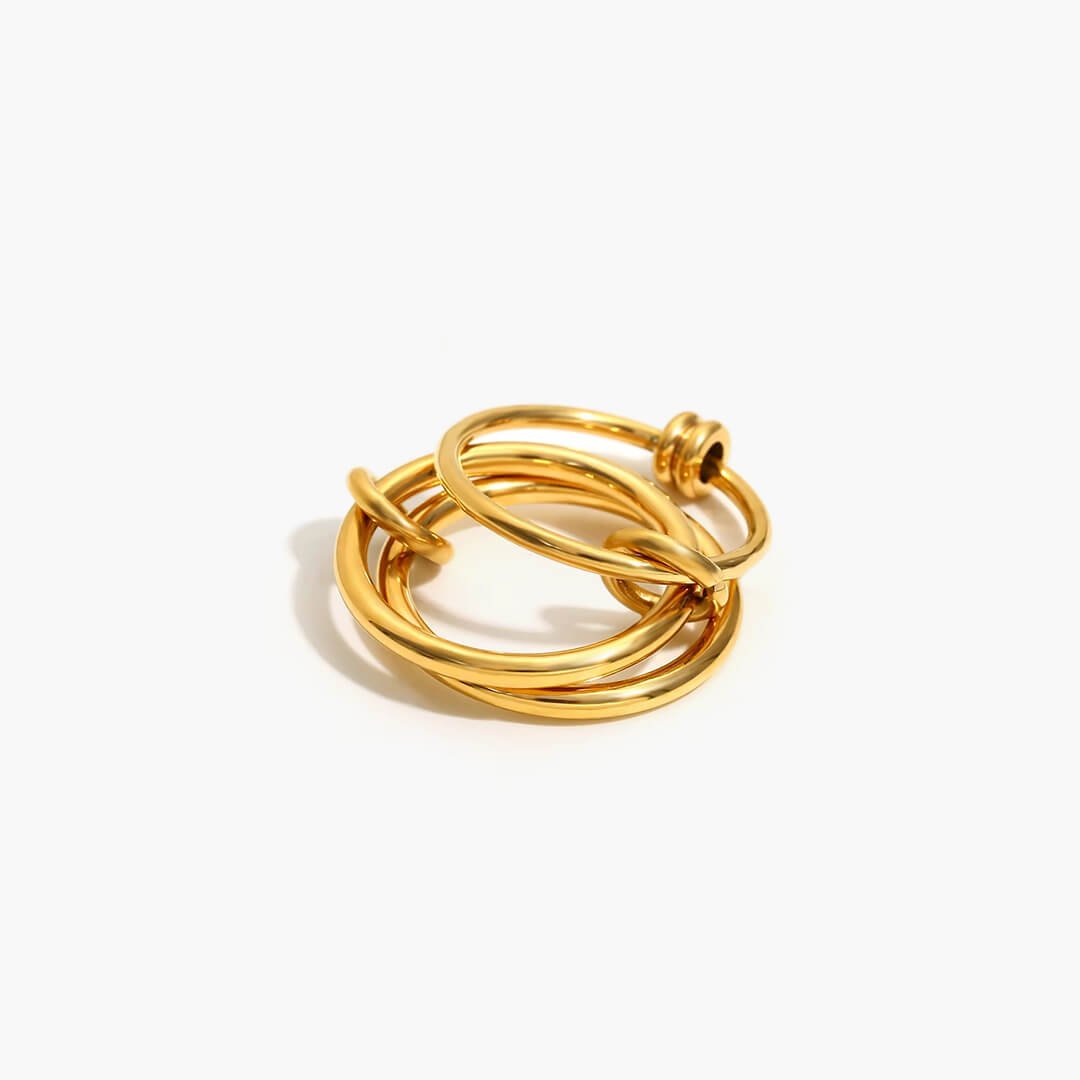 Aura Schlichter ineinandergreifender Ring