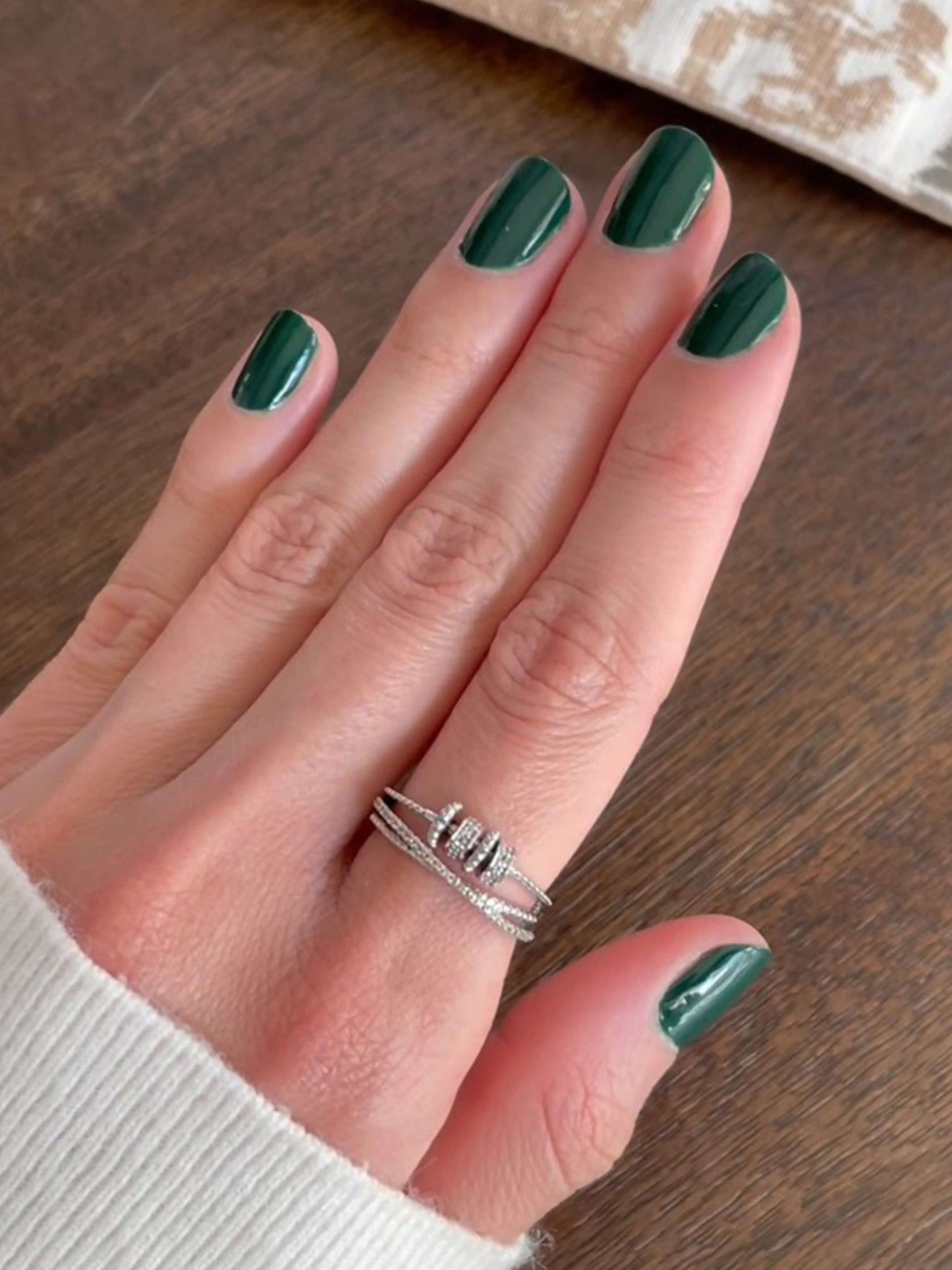 Bague tournante d'anxiété Celeste