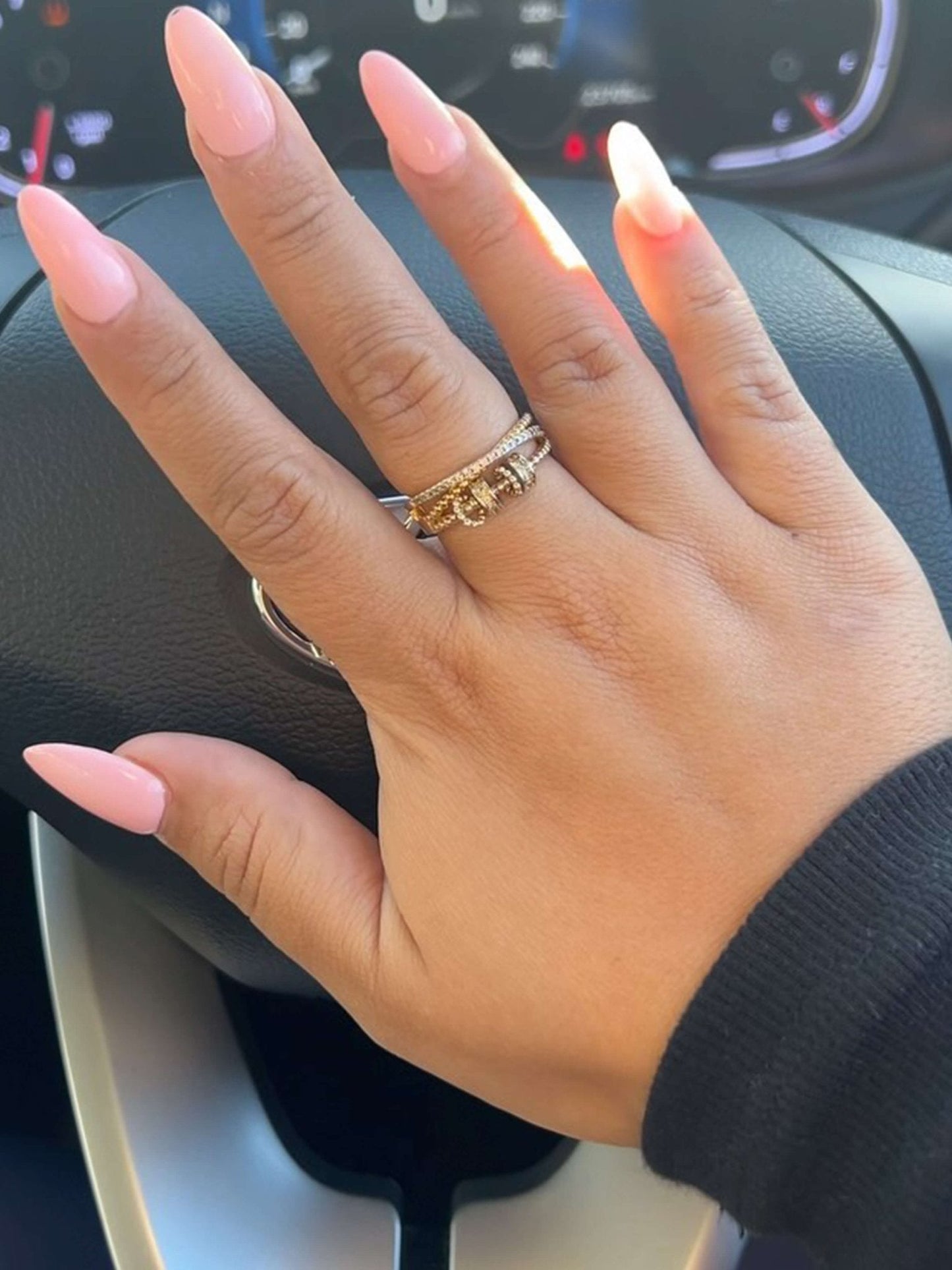 Bague tournante d'anxiété Celeste