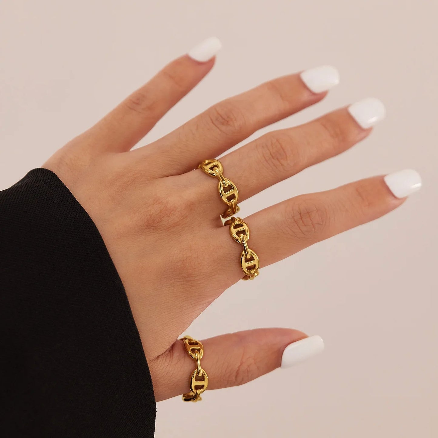 Elaine Ring mit unregelmäßiger Form