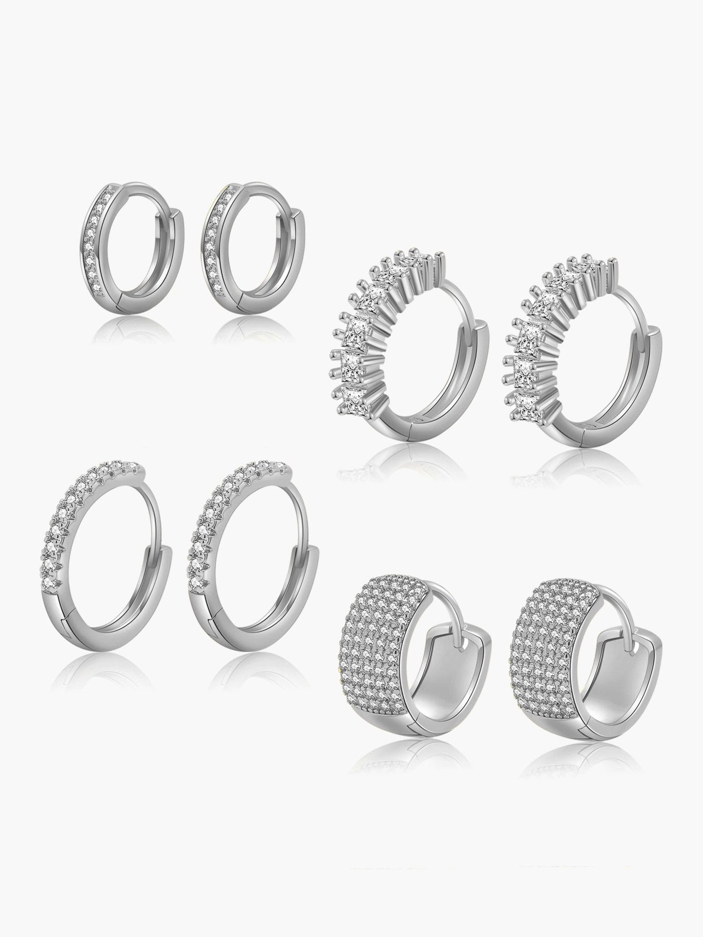 Ensemble de boucles d'oreilles étincelantes Margot