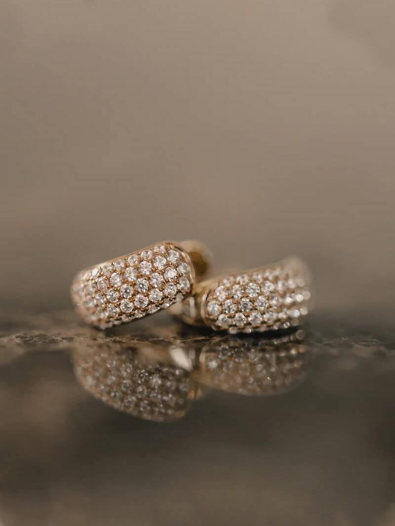 Ensemble de boucles d'oreilles étincelantes Margot