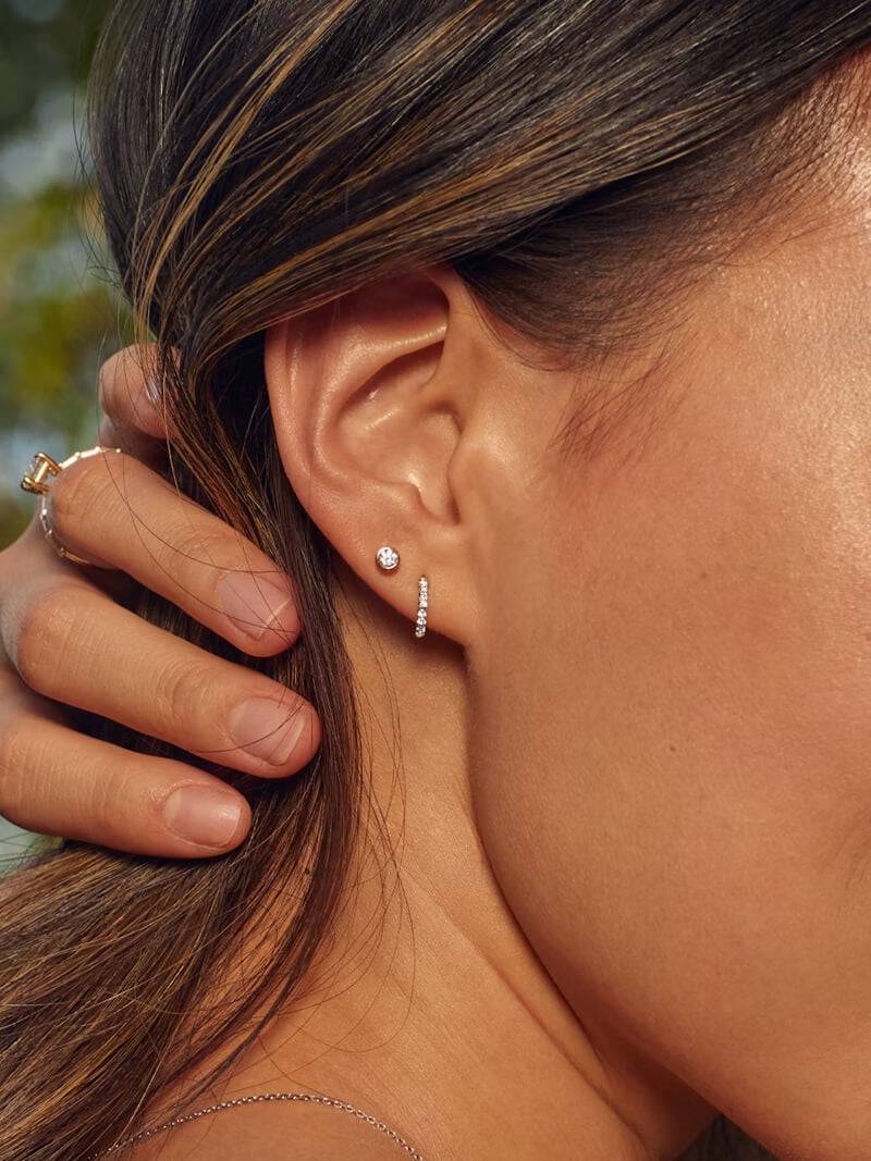 Ensemble de boucles d'oreilles étincelantes Margot