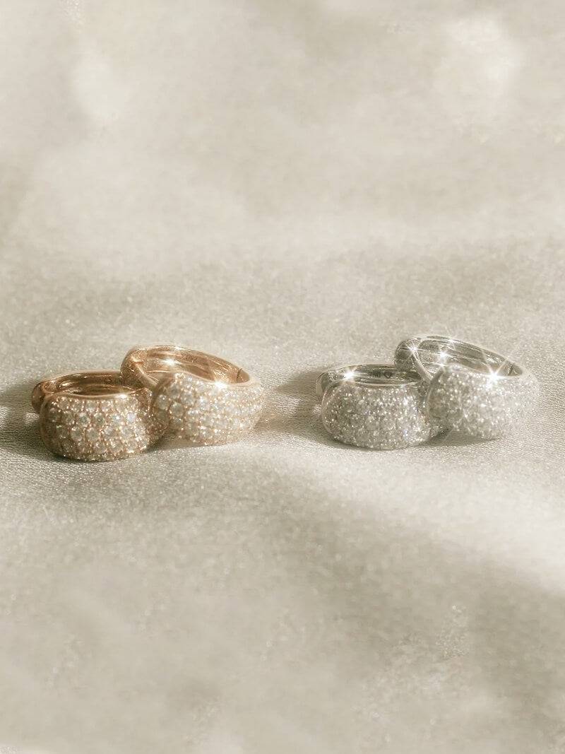 Ensemble de boucles d'oreilles étincelantes Margot
