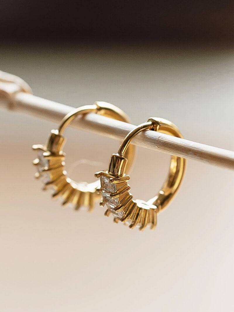 Ensemble de boucles d'oreilles étincelantes Margot