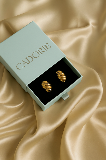 Maysa | Twisted Shell Earrings