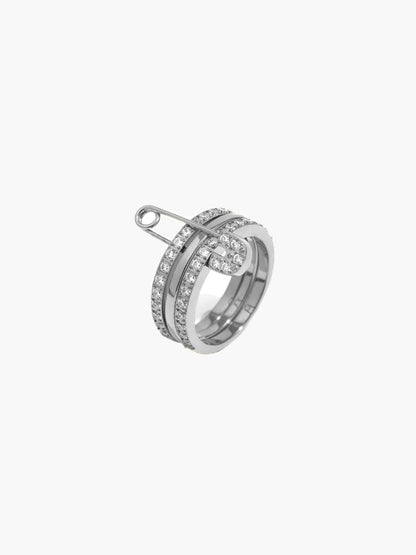 Monica Pinned Zirconia Ring