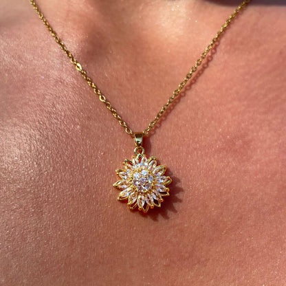 Flower | Anxiety Spinner Necklace