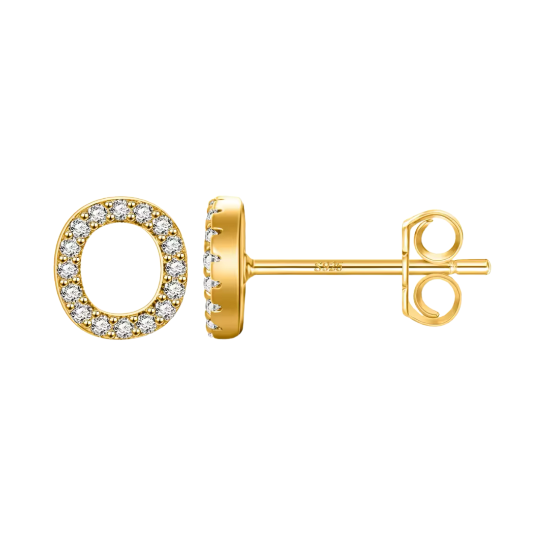 Initial Earring | Gold