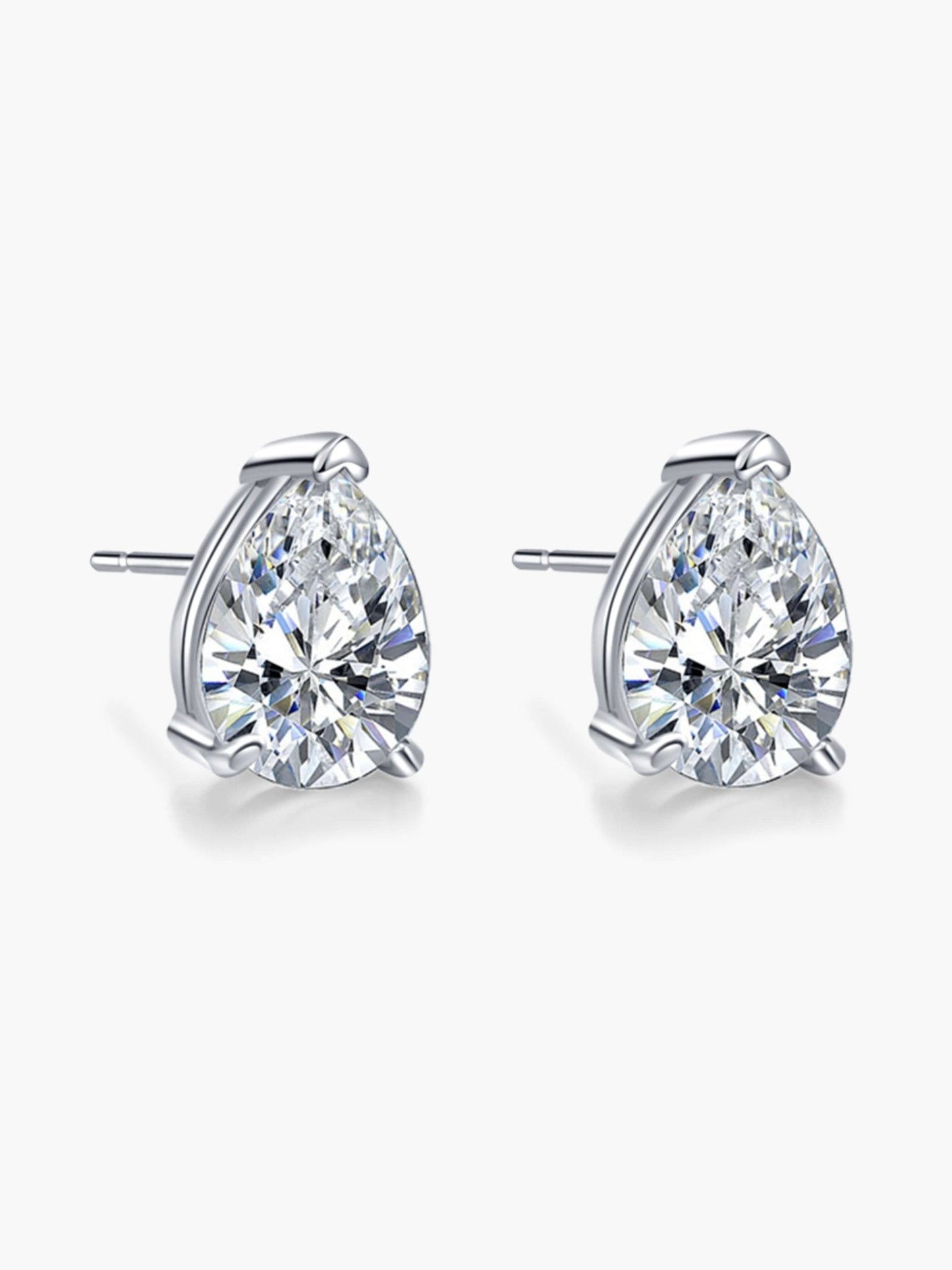 Kathy Pear Cut Zirconia Stud Earrings
