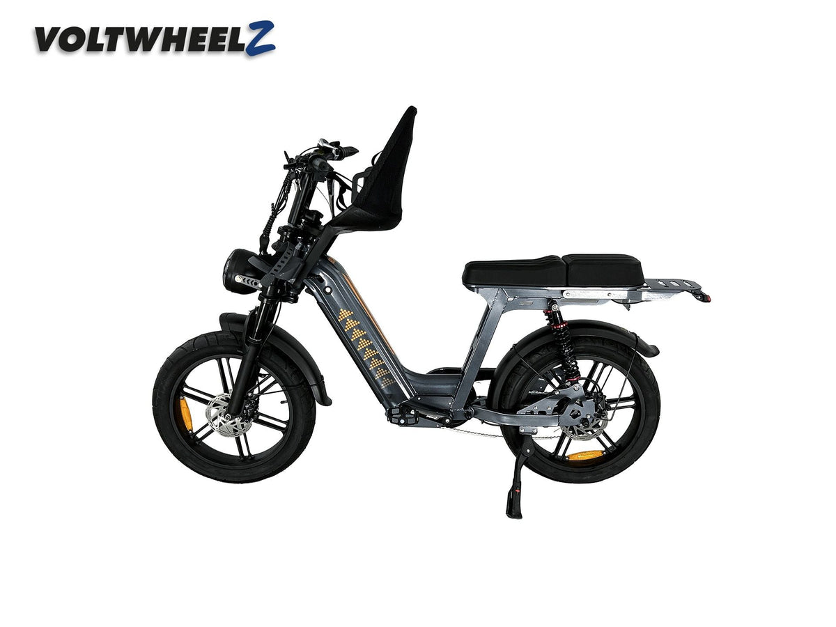 D50 Family Bike met voorzitje