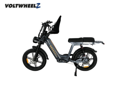 D50 Family Bike met voorzitje