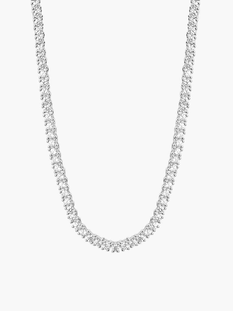 Zaza Zirconia Tennis Choker Necklace
