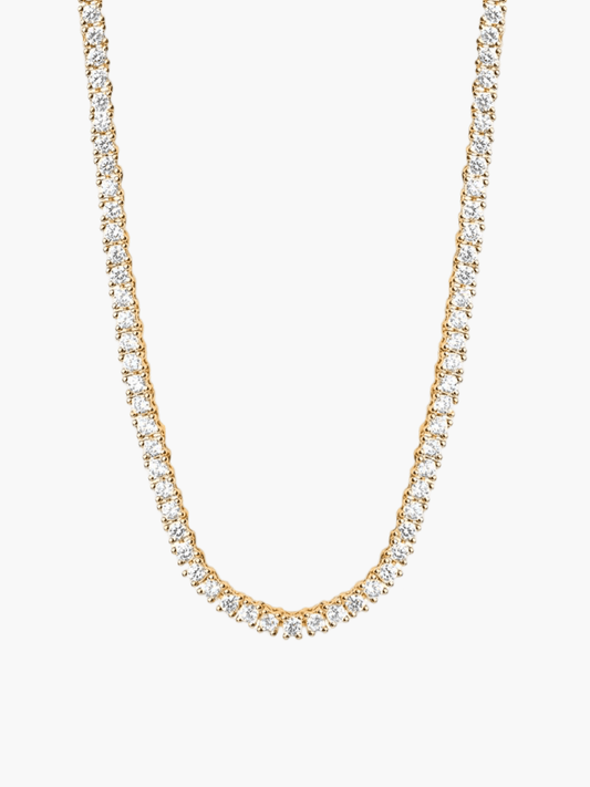 Zaza Zirconia Tennis Choker Necklace