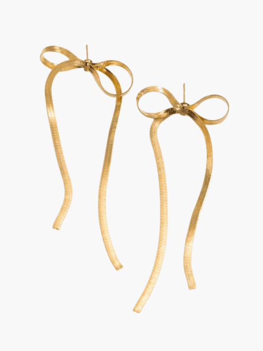 Bow Dangle Earrings