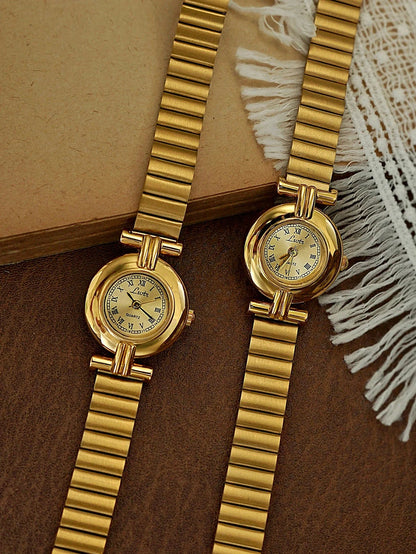 Calla Round Vintage Watch