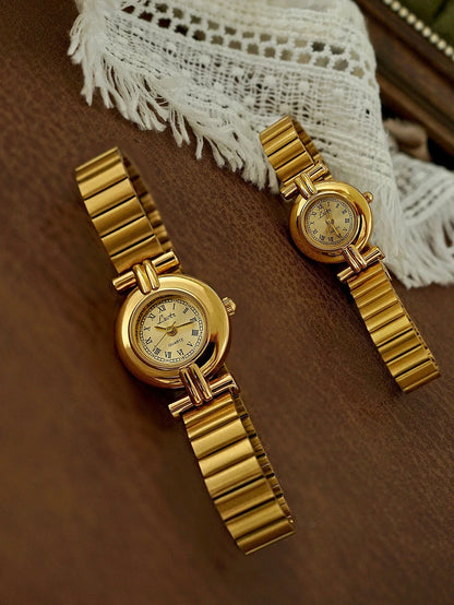 Calla Round Vintage Watch