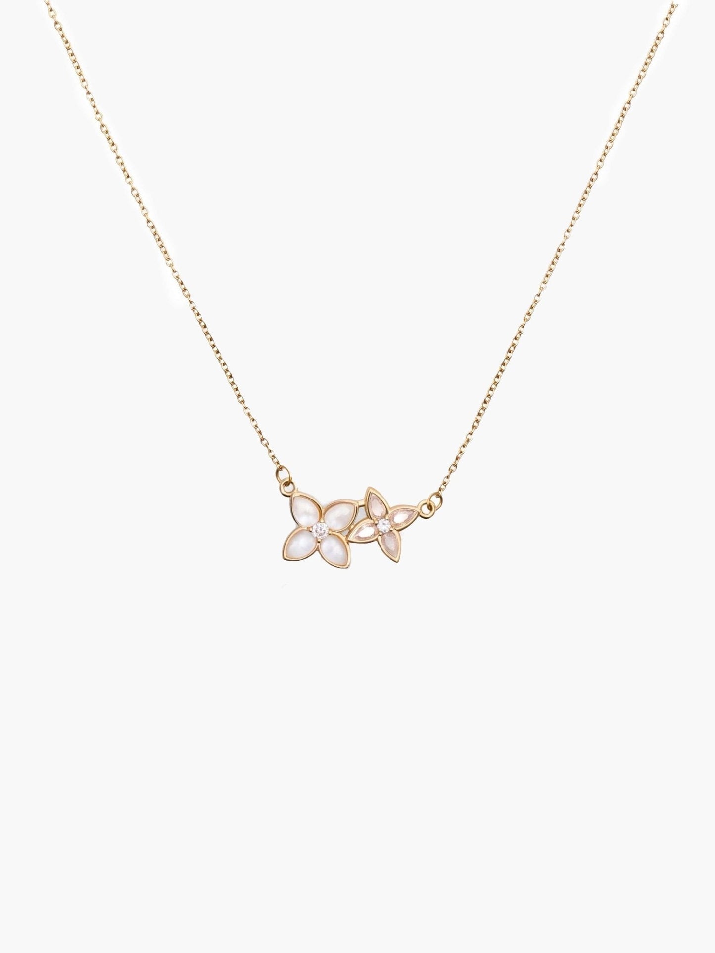 Collier en or Camélia