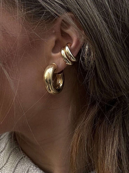 Classic Chunky Statement Hoops