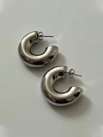 Classic Chunky Statement Hoops