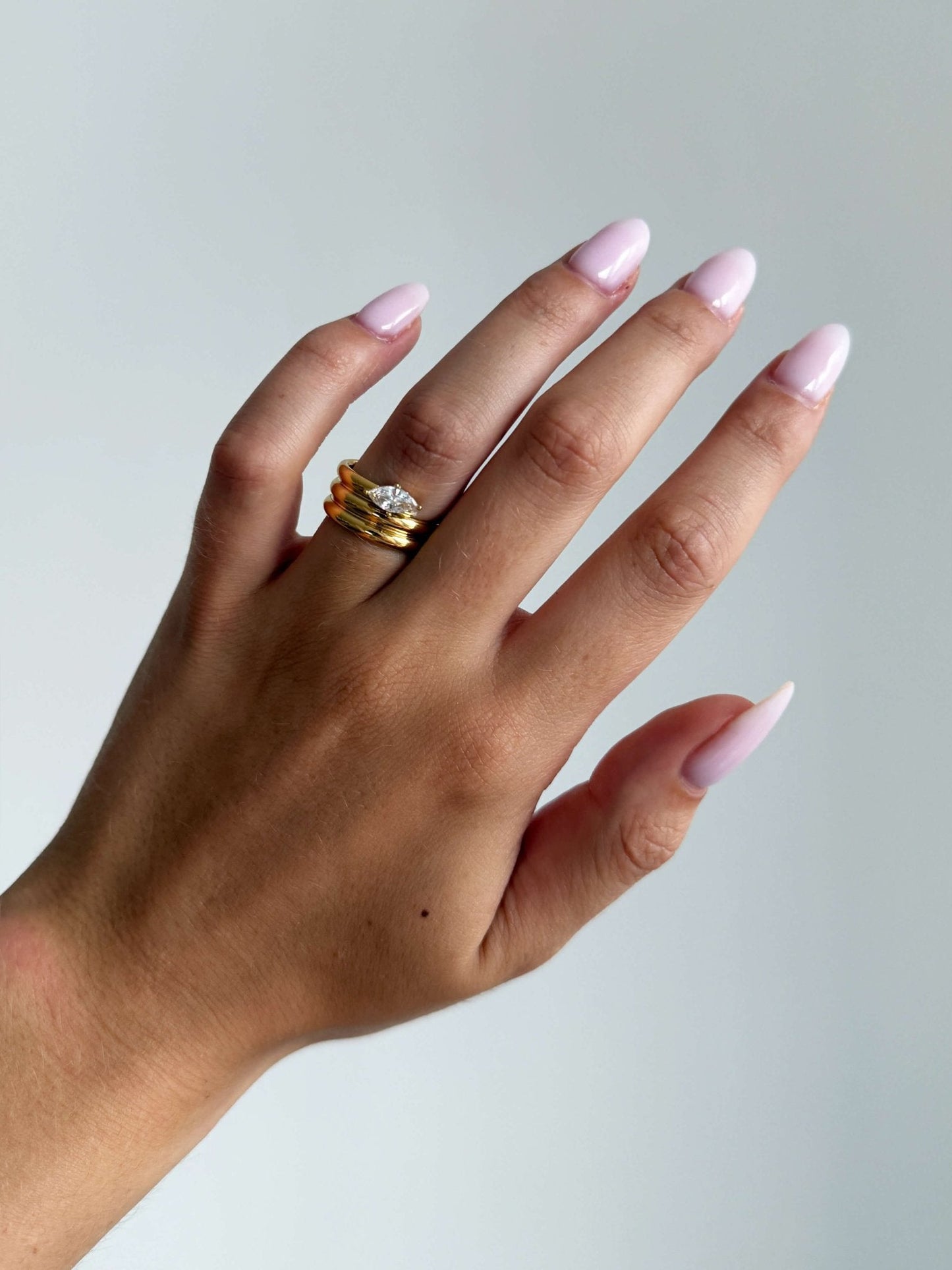 Elowen Zirconia Band Ring