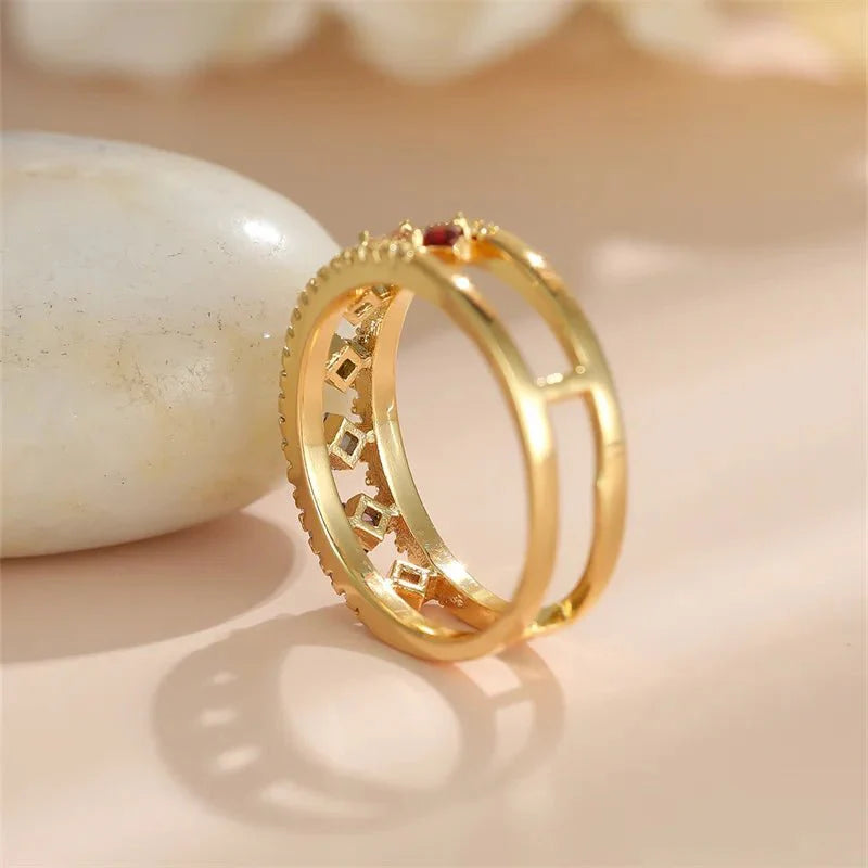 Emily Rainbow Ring