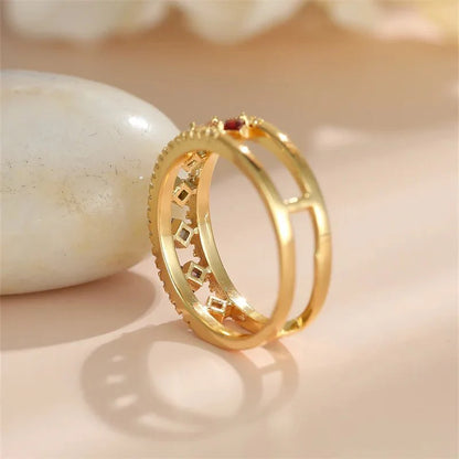 Emily Rainbow Ring
