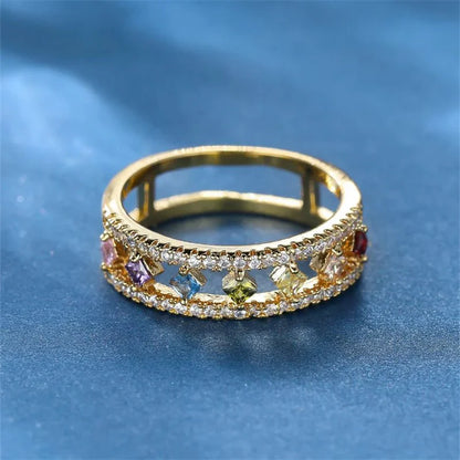 Emily Rainbow Ring