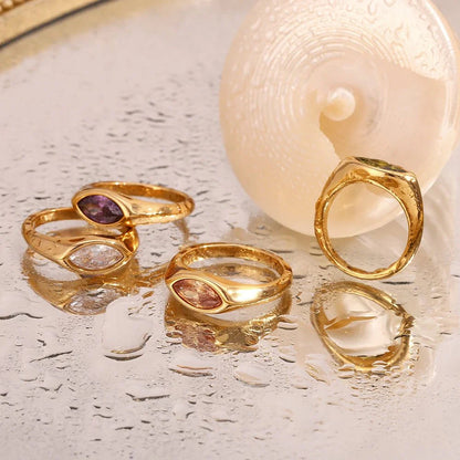 Aurora Zircon Ring