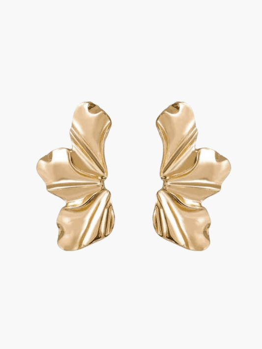 Mia Flower Petal Earrings