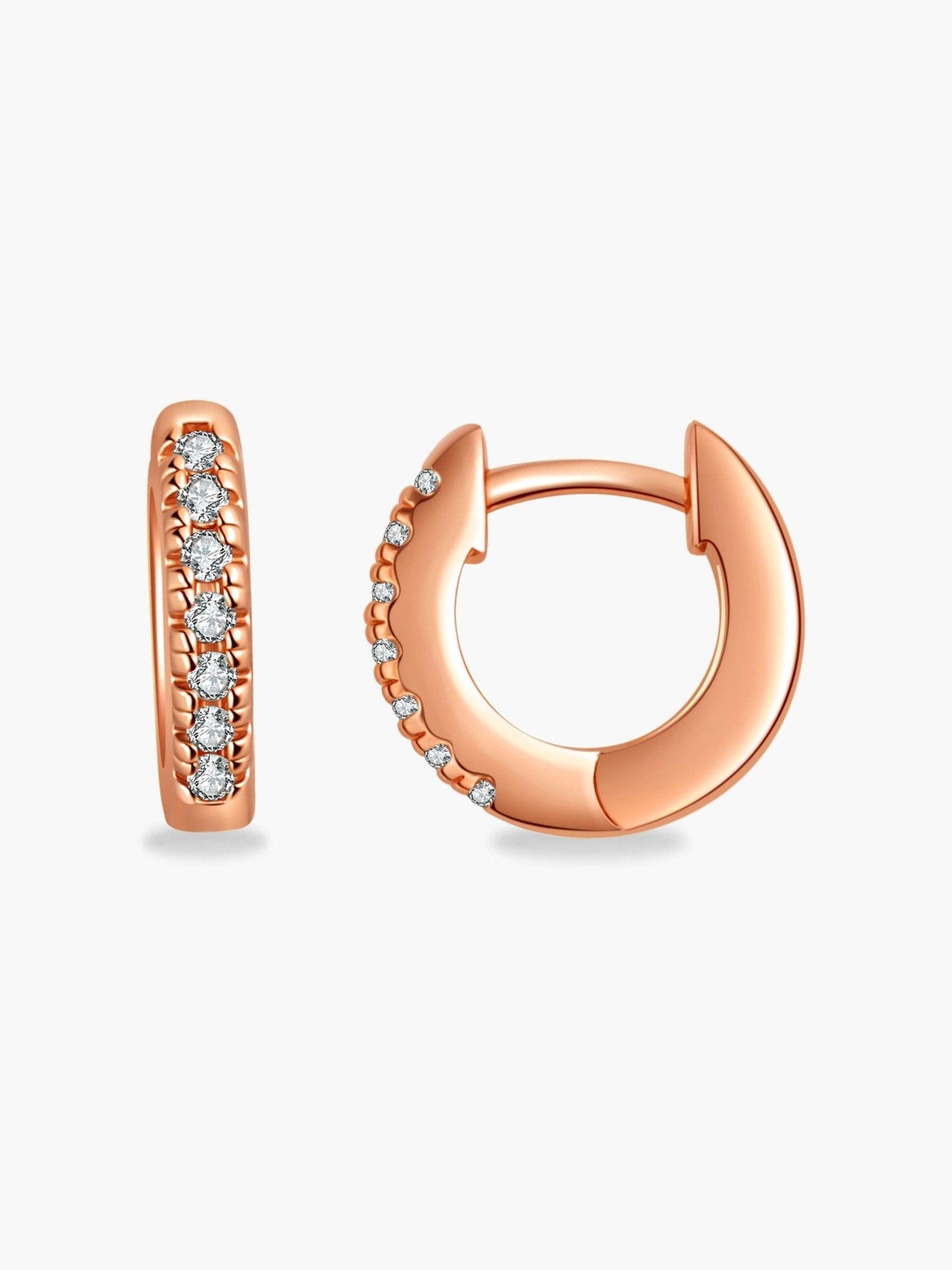Rhea Zirconia Mini Hoop Earrings