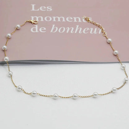Ruth Pearl Choker Necklace