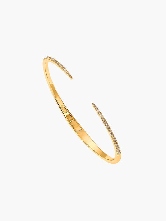 Serenity Gemstone Cuff Bracelet